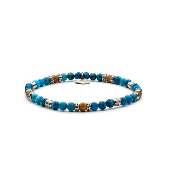 Bracelet Antracite Fante in Pierres semi-précieuses BFA04 BUCEFALO - BFA04 BUCEFALO